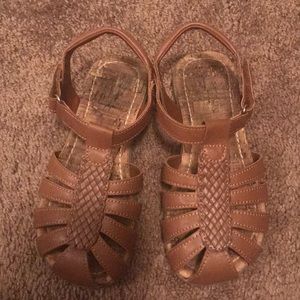 Brown sandals
